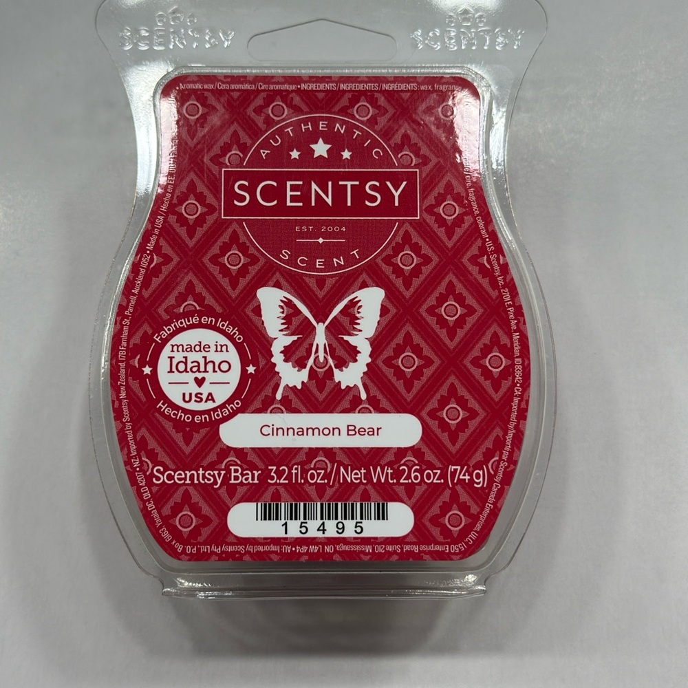 Scentsy Cinnamon Bear Scent Bar - New